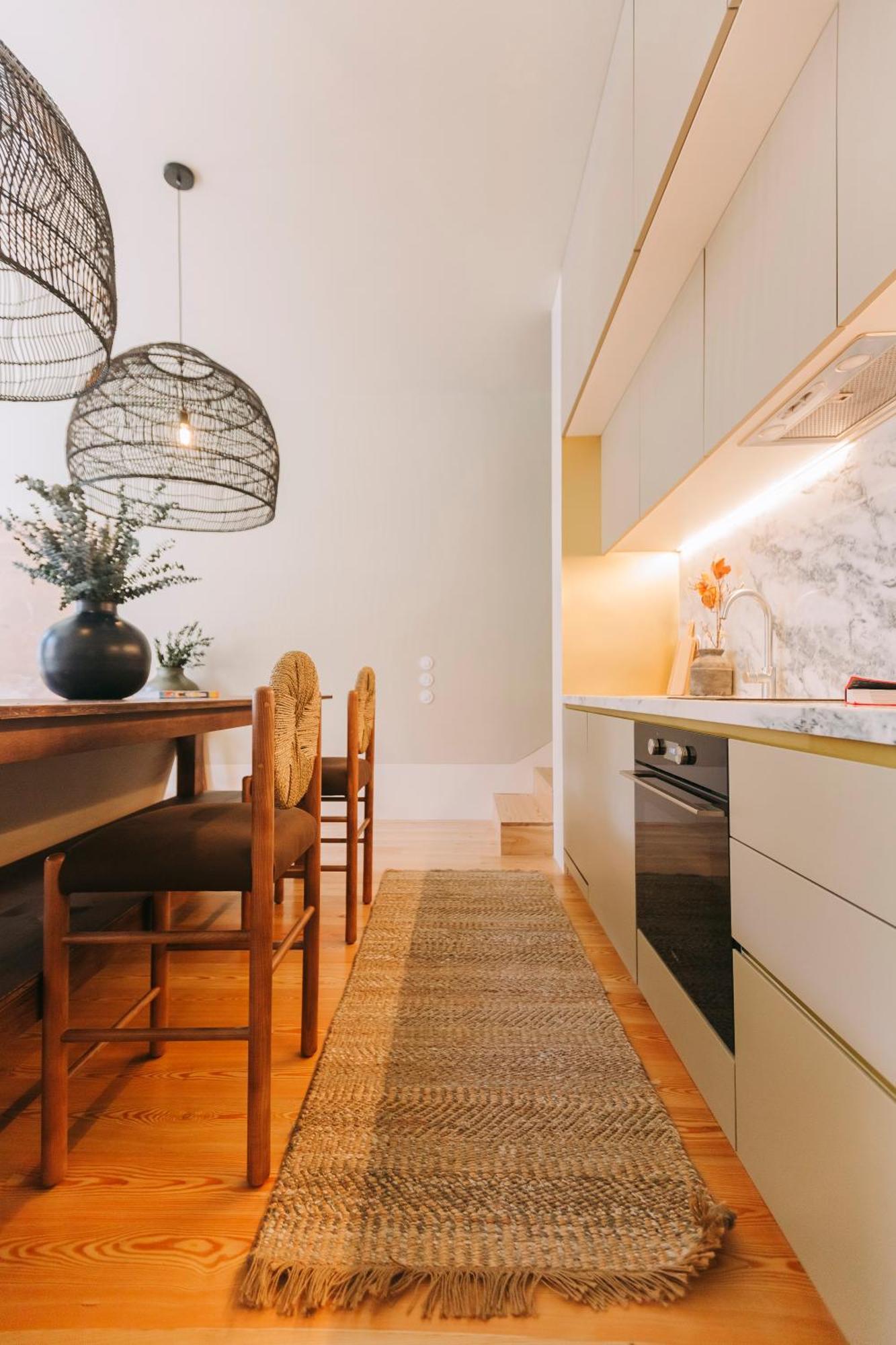 Village Aparthotel By Boa Porto Quarto foto A kitchen in a house