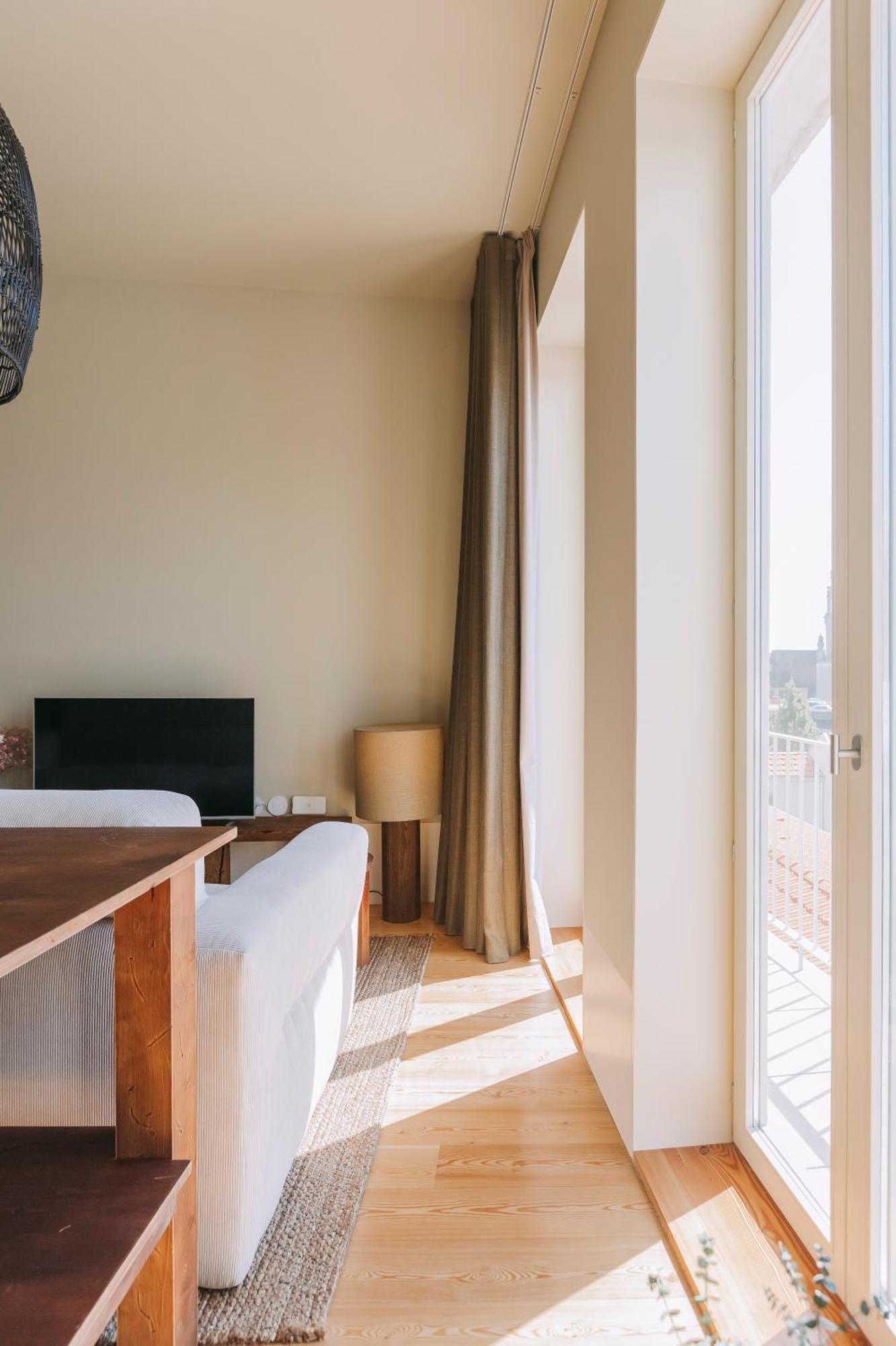 Village Aparthotel By Boa Porto Quarto foto A curtain